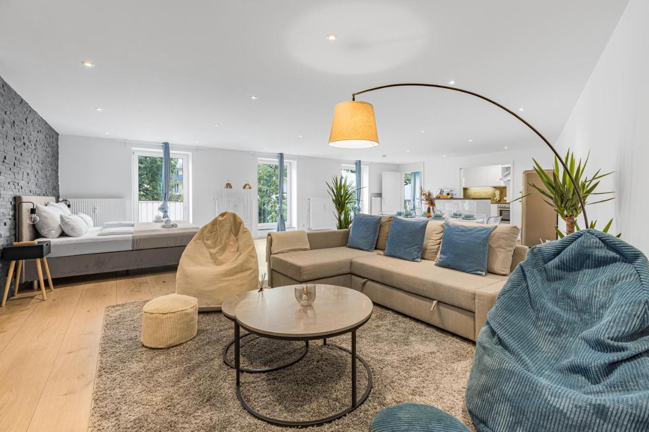 Prime - City Apartment Fuer 6 - Neu & Modern Monaco di Baviera Esterno foto