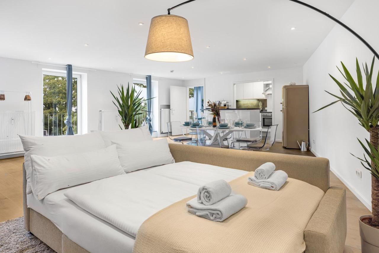 Prime - City Apartment Fuer 6 - Neu & Modern Monaco di Baviera Esterno foto